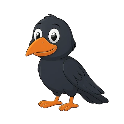 Crow landed